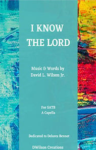 I Know The Lord SATB choral sheet music cover Thumbnail